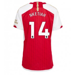 Arsenal Eddie Nketiah #14 Hemmatröja Dam 2023-24 Kortärmad
